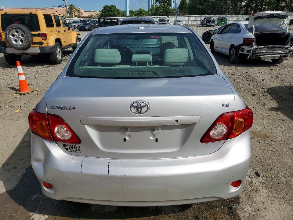 2009 Toyota Corolla VIN JTDBL40E299079408 COPART salvage auction — FRONT END, Nc - Salvage Certificate Of Title, sold $225 on 2026-07-29 (photo 6)