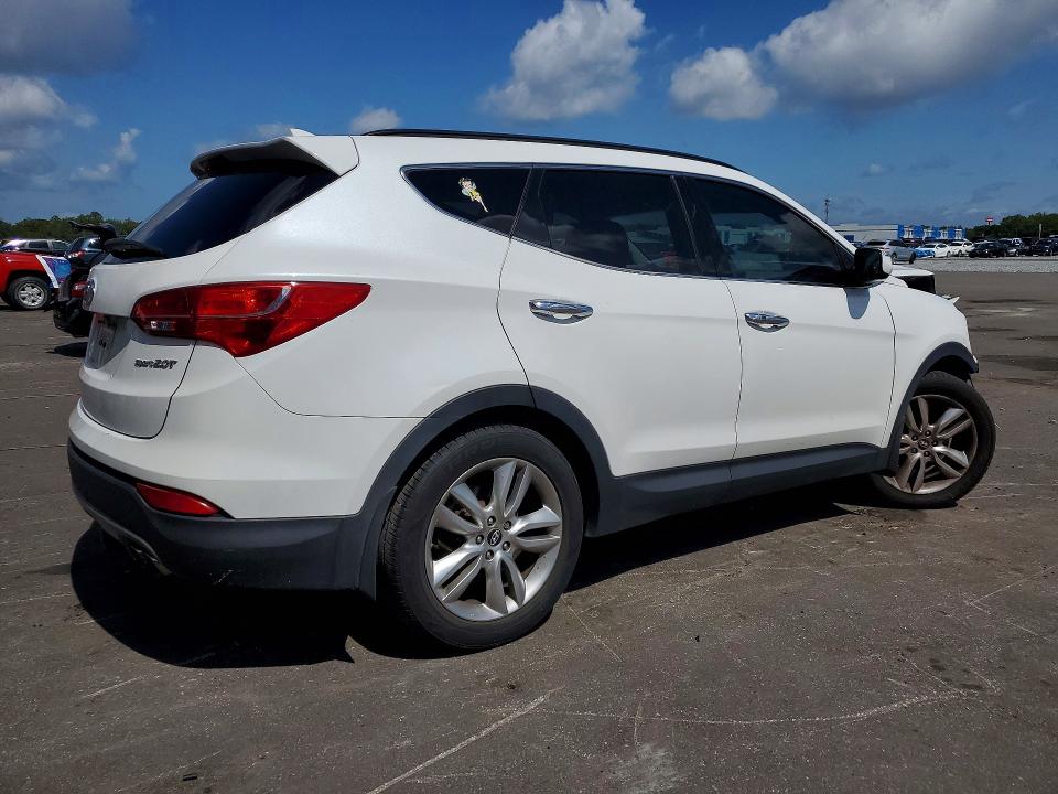 2014 Hyundai VIN 5XYZU3LA6EG177512 COPART salvage auction — FRONT END, Fl - Cert Of Ttl-Rebuilt&Slvg Rbld, sold $750 on 2026-07-08 (photo 3)