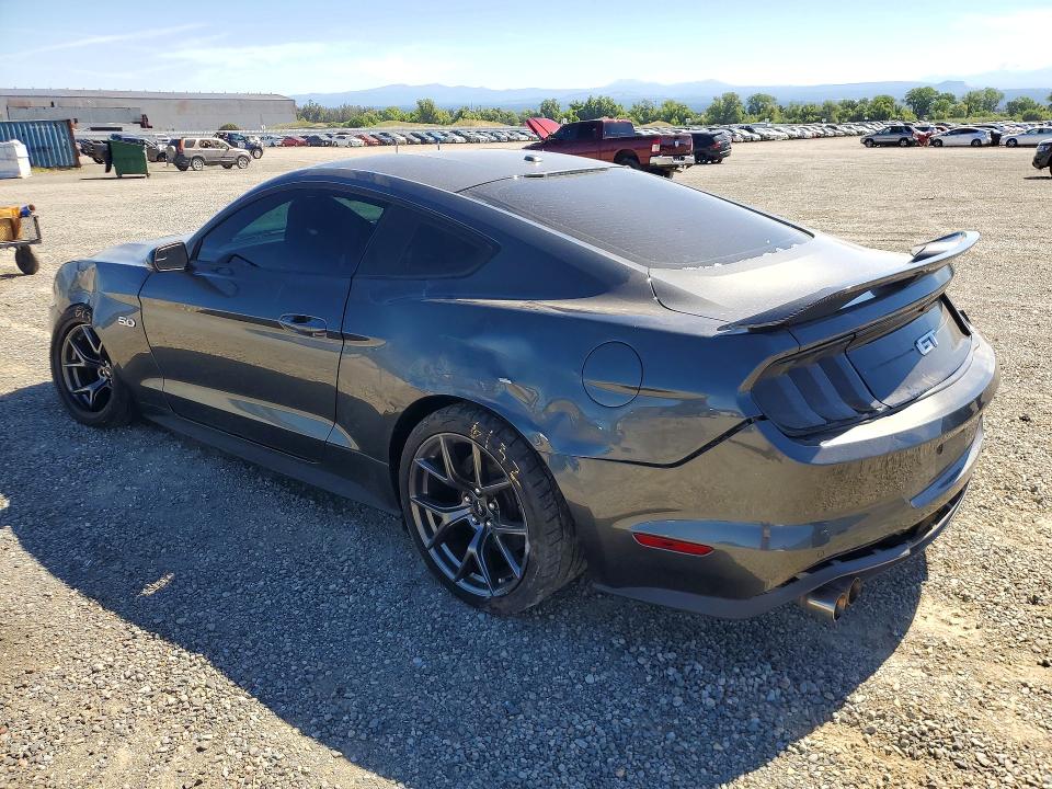 2019 Ford Mustang VIN 1FA6P8CF1K5152613 COPART salvage auction — FRONT END, Ca - Salvage Certificate, sold $10,750 on 2026-07-31 (photo 2)