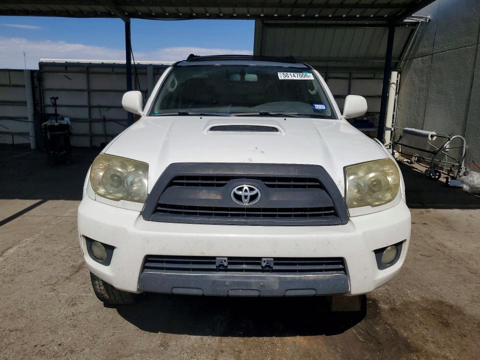 2007 Toyota 4runner VIN JTEZU14R978075717 COPART salvage auction — FRONT END, Tx - Salvage Vehicle Title, sold $5,300 on 2026-07-17 (photo 5)