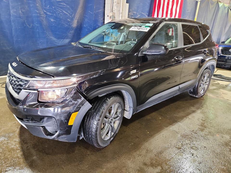 2023 Kia Seltos VIN KNDEPCAA8P7374299 COPART salvage auction — FRONT END, Fl - Certificate Of Title, sold $6,700 on 2026-07-06 (photo 1)