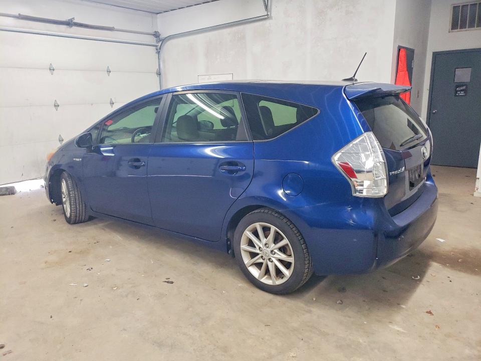 2013 Toyota Prius v VIN JTDZN3EU7D3262253 COPART salvage auction — FRONT END, Wv - Certificate Of Title, sold $1,500 on 2026-07-28 (photo 2)