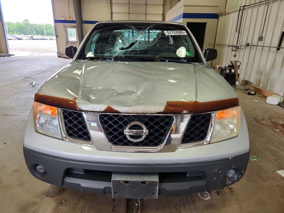 2007 Nissan Frontier VIN 1N6BD06T37C433946 COPART salvage auction — ROOF, Va - Certificate Of Title, sold $2,750 on 2026-07-02 (photo 5)