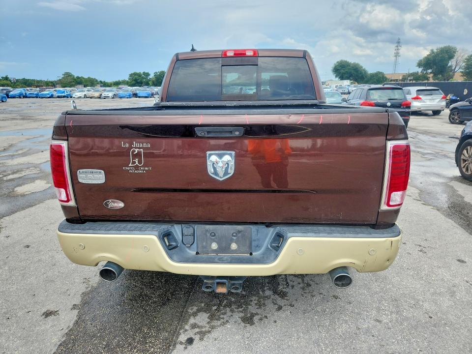 2015 Ram 1500 VIN 1C6RR6PM0FS522074 COPART salvage auction — REAR END, Fl - Cert Of Title Slvg Rebuildable, sold $3,450 on 2026-07-02 (photo 6)