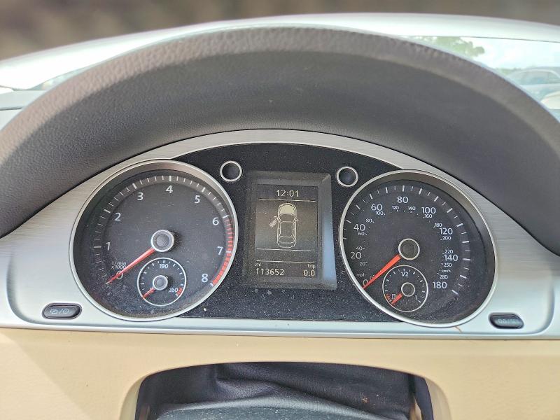 2014 Volkswagen Passat cc VIN WVWBP7AN0EE516666 COPART salvage auction — FRONT END, Fl - Cert Of Title Slvg Rebuildable, sold $375 on 2026-07-14 (photo 9)