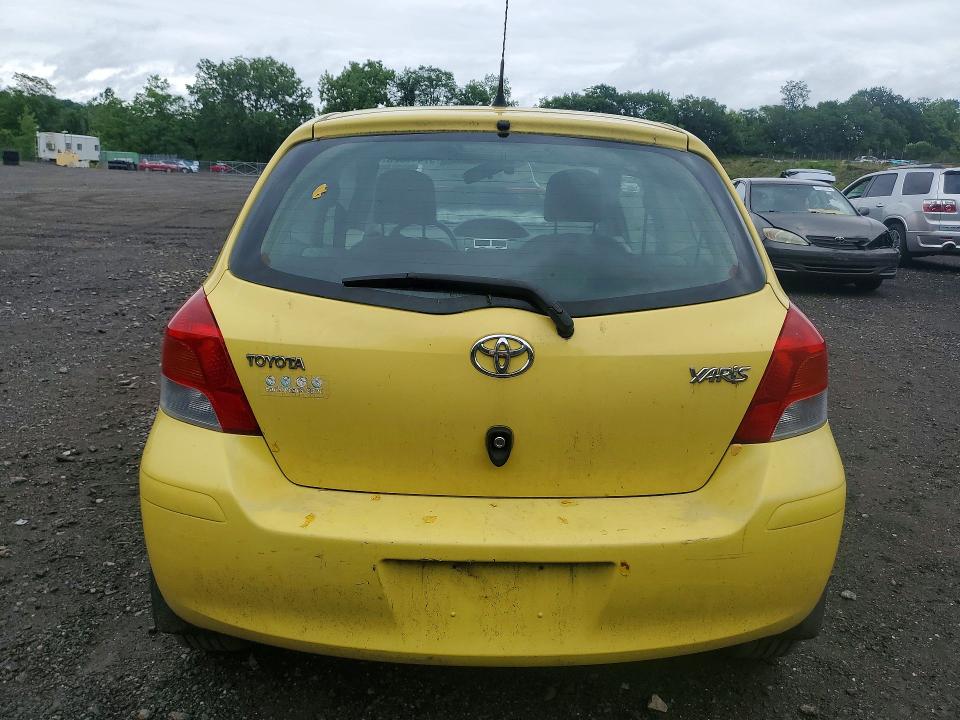 2009 Toyota Yaris VIN JTDJT903X95250243 COPART salvage auction — UNDERCARRIAGE, NJ - CERTIFICATE OF TITLE, sold $425 on 2026-07-02 (photo 6)