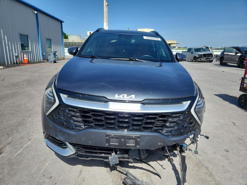 2023 Kia Sportage VIN 5XYK53AF9PG070731 COPART salvage auction — FRONT END, Ok - Cert Of Title-Salvage, sold $300 on 2026-07-31 (photo 5)