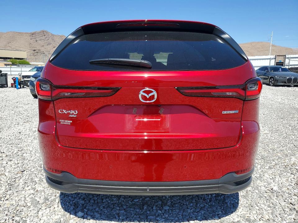 2025 Mazda Cx-90 VIN JM3KKBHA2S1236214 COPART salvage auction — SIDE, NV - SALVAGE TITLE, sold $13,800 on 2026-07-22 (photo 6)