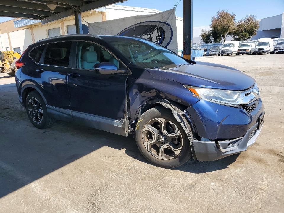 2018 Honda Cr-v VIN 7FARW1H98JE026061 COPART salvage auction — FRONT END, Ca - Salvage Certificate, sold $11,500 on 2026-07-07 (photo 4)