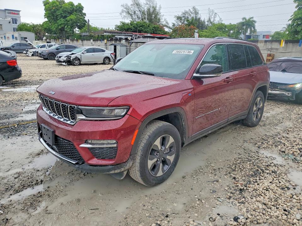 2023 Jeep Cherokee VIN 1C4RJYB65PC649094 COPART salvage auction — FRONT END, Fl - Cert Of Title Slvg Rebuildable, sold $11,400 on 2026-07-31 (photo 1)