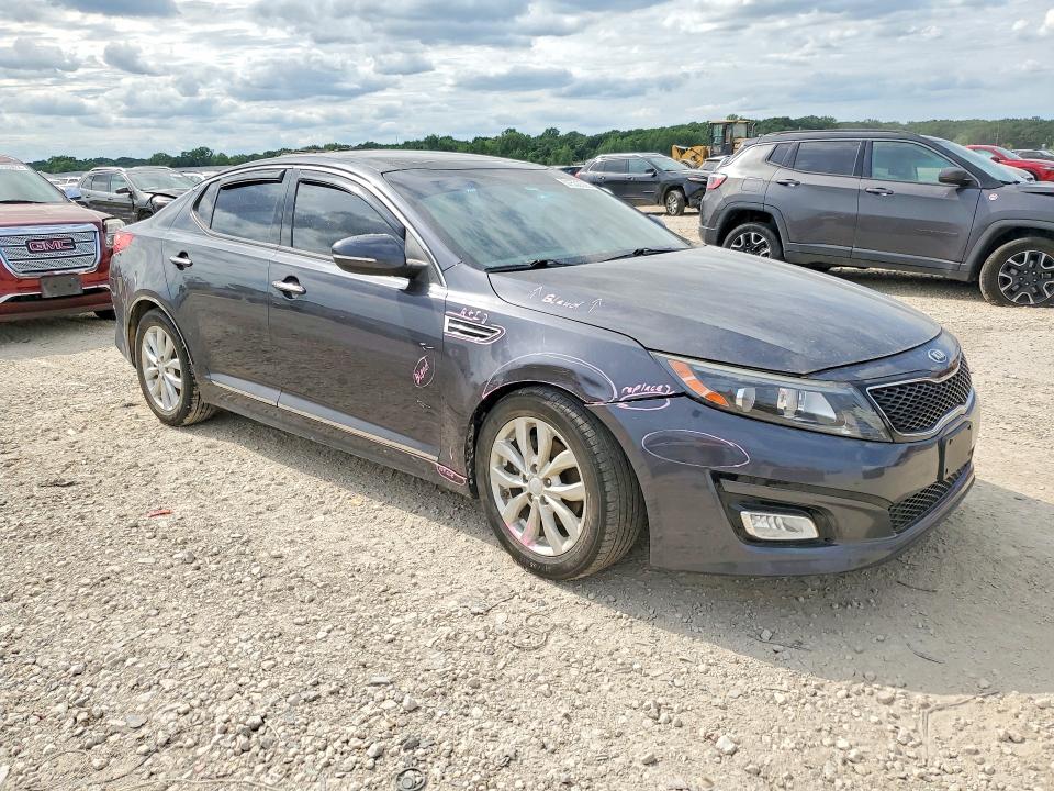 2015 Kia VIN 5XXGN4A77FG442171 COPART salvage auction — FRONT END, Ks - Cert Of Title-Salvage, sold $1,650 on 2026-07-14 (photo 4)