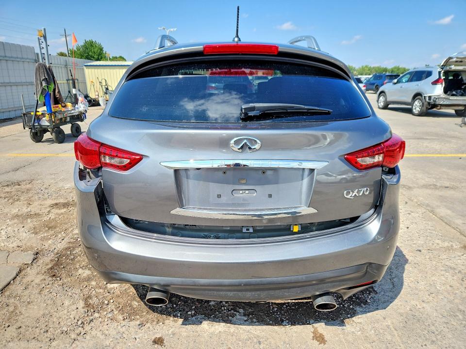 2014 Infiniti VIN JN8CS1MW9EM411946 COPART salvage auction — REAR END, Co - Salvage Title, sold $3,100 on 2026-07-22 (photo 6)