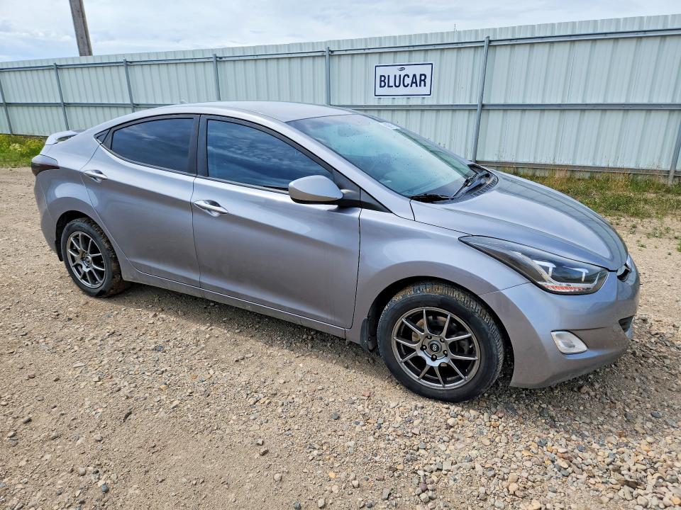 2013 Hyundai Elantra VIN KMHDH4AE1DU623391 COPART salvage auction — FRONT END, Nd - Certificate Of Title For A Veh, sold $850 on 2026-07-21 (photo 4)
