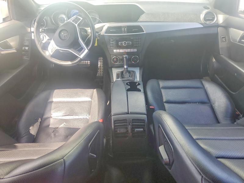 2013 Mercedes-benz C class VIN WDDGF4HB6DR271338 COPART salvage auction — FRONT END, Ca - Salvage Certificate, sold $950 on 2026-08-06 (photo 8)