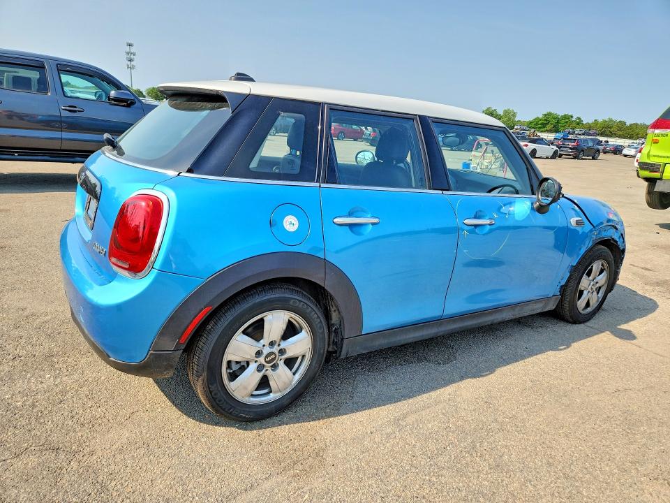 2016 Mini Cooper VIN WMWXU1C58G2D09701 COPART salvage auction — FRONT END, Ny - Mv-907A Salvage Certificate, sold $2,150 on 2026-07-06 (photo 3)