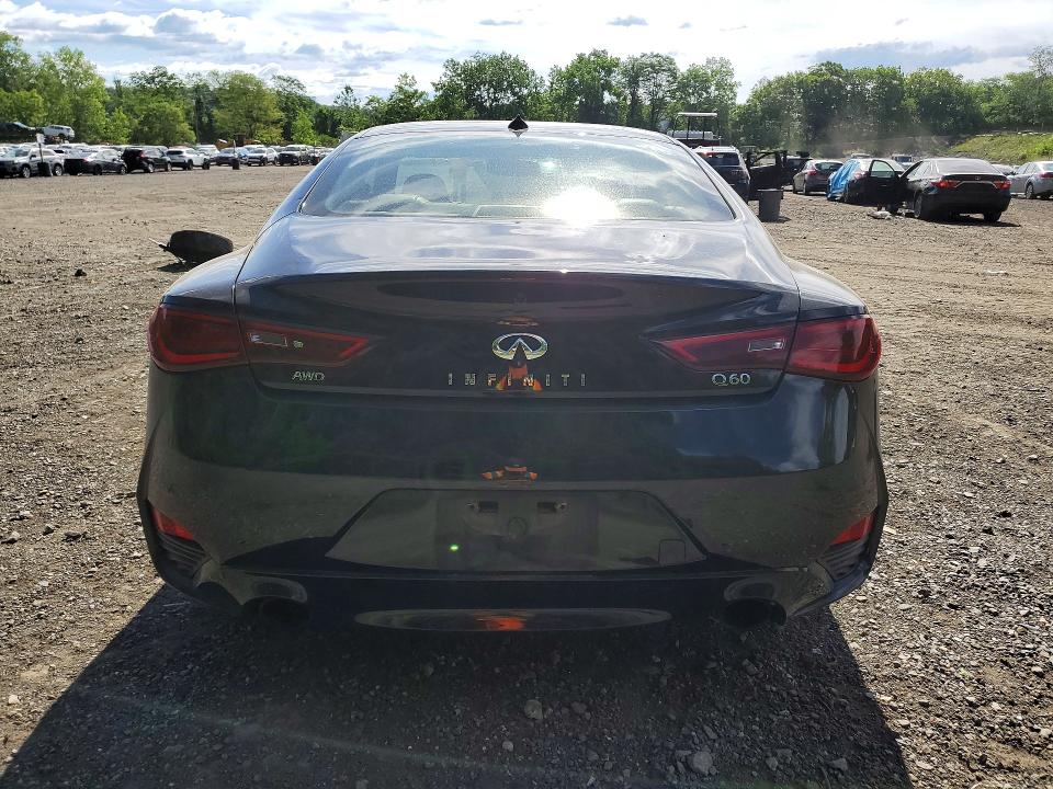 2017 Infiniti Q60 VIN JN1EV7EL5HM552328 COPART salvage auction — MECHANICAL, Fl - Cert Of Title Slvg Rebuildable, sold $2,550 on 2026-07-16 (photo 6)