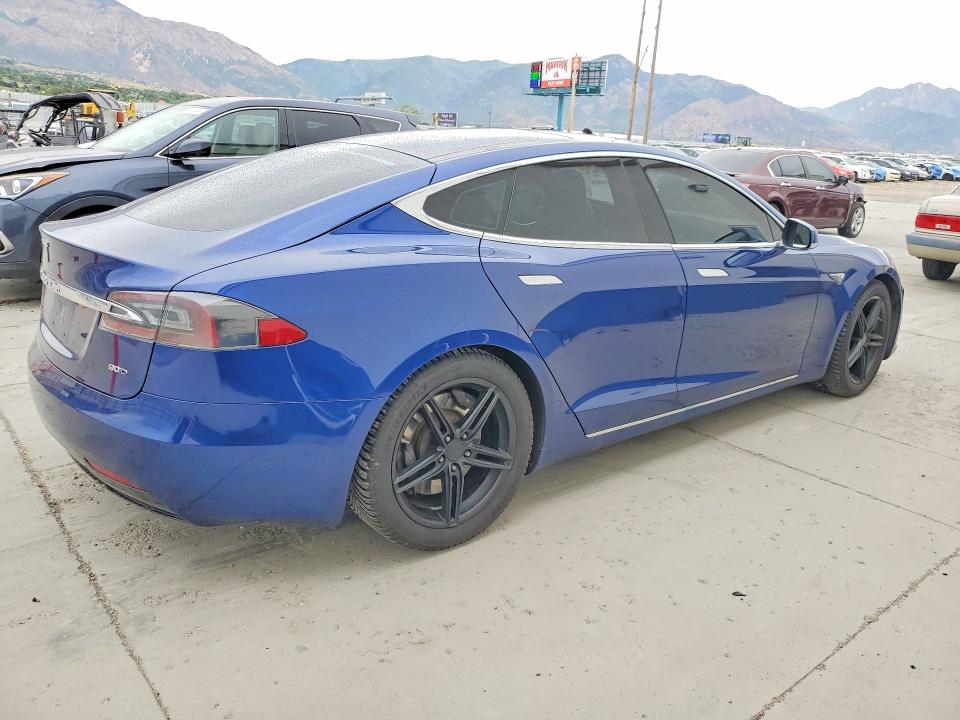 2016 Tesla Model s VIN 5YJSA1E25GF136948 COPART salvage auction — FRONT END, Ut - Salvage Certificate, sold $250 on 2026-07-27 (photo 3)