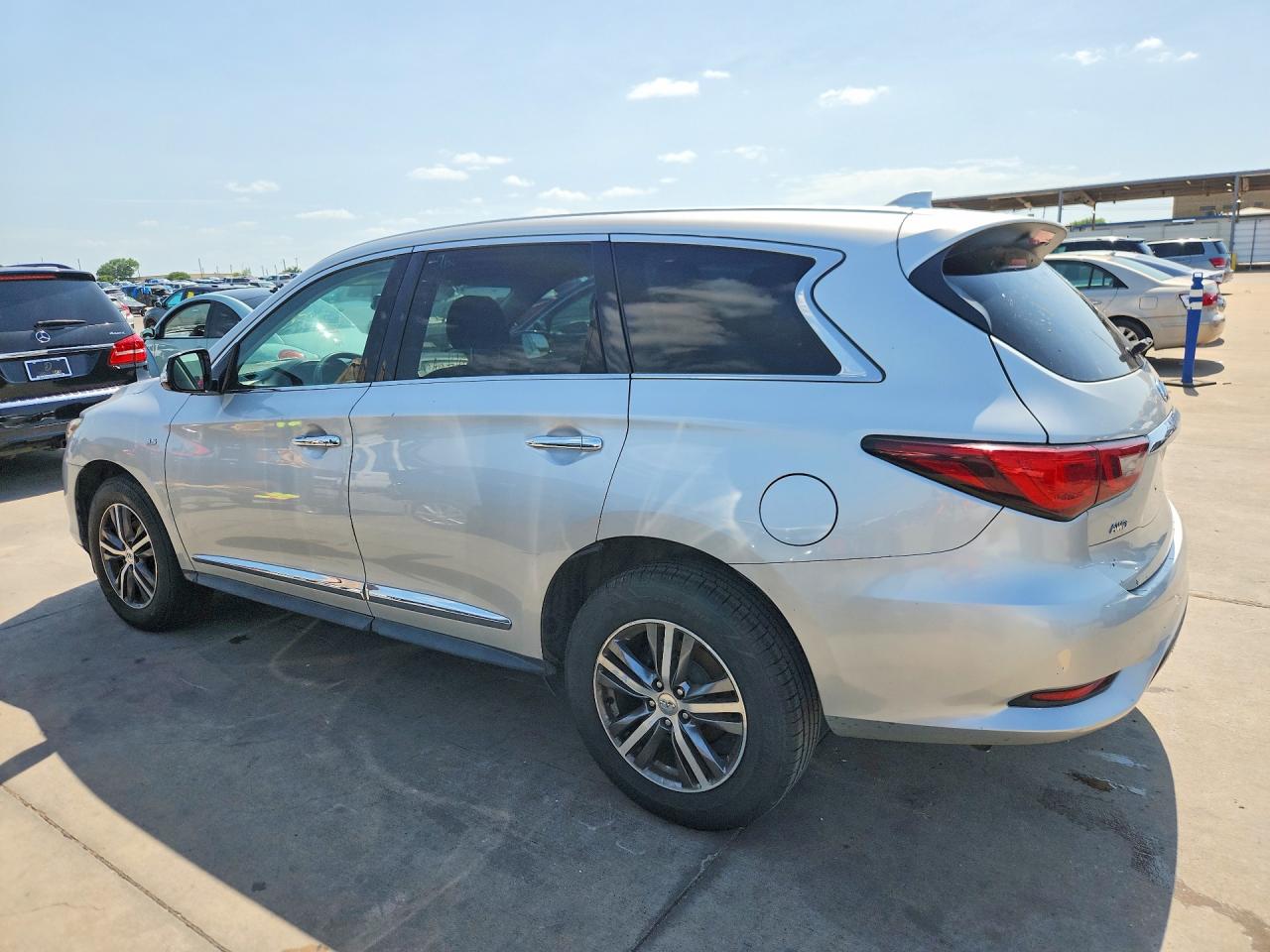 2020 Infiniti QX60 VIN 5N1DL0MM7LC531331 COPART salvage auction — Side, AR - CERTIFICATE OF TITLE, sold $4,400 on 2026-07-09 (photo 2)