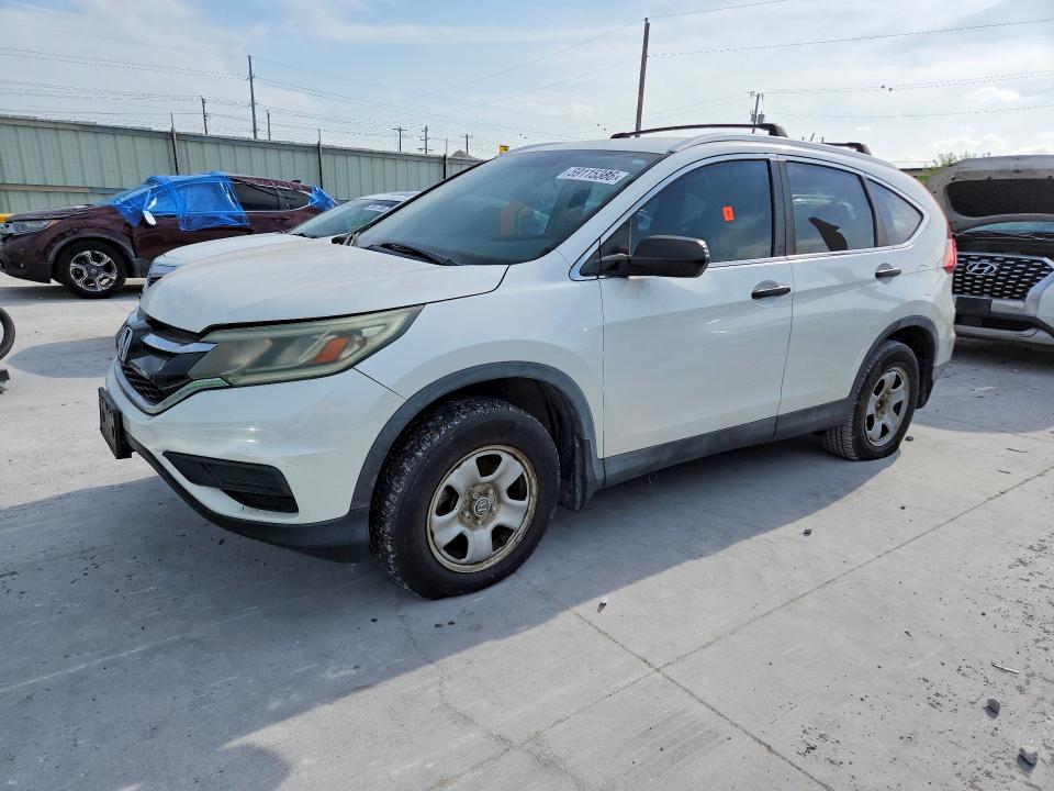 2015 Honda Cr-v VIN 5J6RM3H36FL027555 COPART salvage auction — REAR END, Fl - Certificate Of Title, sold $2,650 on 2026-07-02 (photo 1)