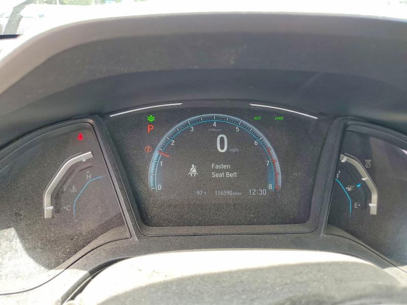 2019 Honda Civic VIN SHHFK7H33KU202734 COPART salvage auction — REAR END, Fl - Cert Of Title Slvg Rebuildable, sold $2,750 on 2026-07-14 (photo 9)