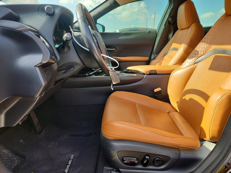 2021 Lexus Ux VIN JTHP9JBH1M2053795 COPART salvage auction — FRONT END, Tx - Salvage Vehicle Title, sold $9,900 on 2026-07-31 (photo 7)
