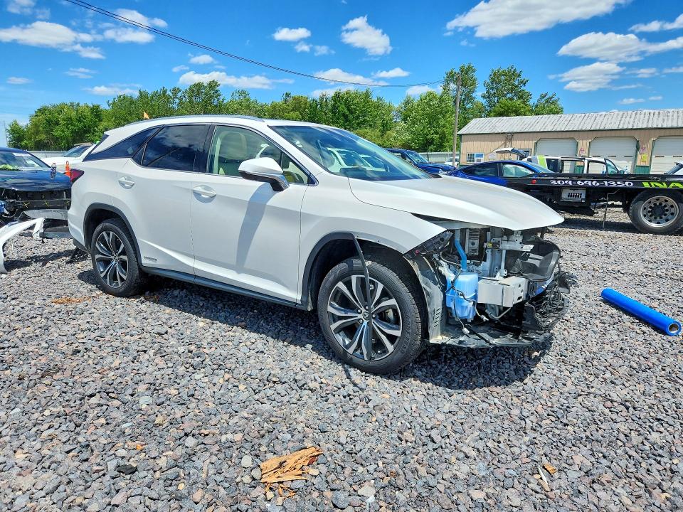 2022 Lexus Rx VIN JTJHGKFA9N2024199 COPART salvage auction — FRONT END, Il - Salvage Certificate, sold $19,300 on 2026-07-27 (photo 4)