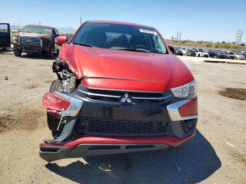 2019 Mitsubishi Outlander VIN JA4AP3AU7KU015877 COPART salvage auction — FRONT END, AZ - CERT OF TITLE - SALVAGE, sold $2,000 on 2026-07-31 (photo 5)