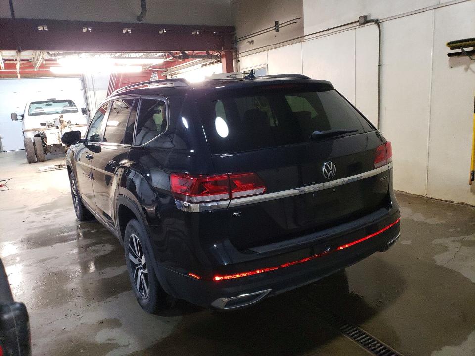 2022 Volkswagen Atlas VIN 1V2LP2CA7NC535503 COPART salvage auction — FRONT END, AK - CERTIFICATE OF VEHICLE TITLE, sold $10,100 on 2026-07-28 (photo 2)