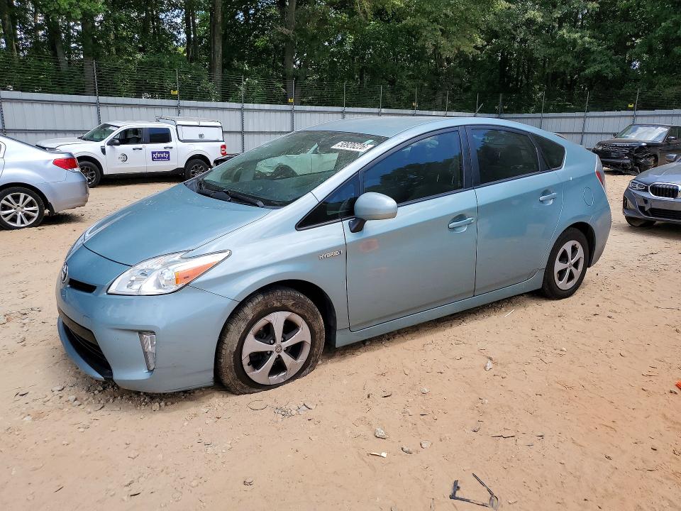 2014 Toyota Prius VIN JTDKN3DU5E1841984 COPART salvage auction — REAR END, Ga - Cert Of Title-Salvage, sold $1,400 on 2026-07-10 (photo 1)
