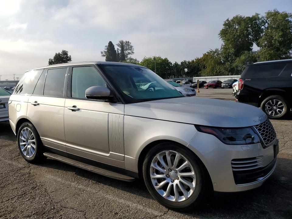2019 Land rover RANGE ROVER VIN SALGS2SV3KA539716 COPART salvage auction — FRONT END, CA - SALVAGE CERTIFICATE, sold $13,800 on 2026-07-24 (photo 4)