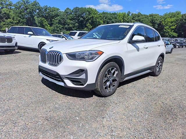 2022 BMW X1 VIN WBXJG9C05N5U59330 COPART salvage auction — HAIL, Nj - Cert Of Title-Salvage (P), sold $12,700 on 2026-07-22 (photo 1)