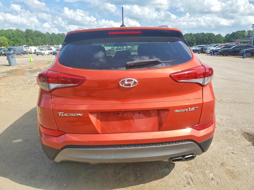 2016 Hyundai Tucson VIN KM8J33A2XGU112140 COPART salvage auction — REAR END, LA - CERTIFICATE OF TITLE, sold $2,850 on 2026-07-17 (photo 6)