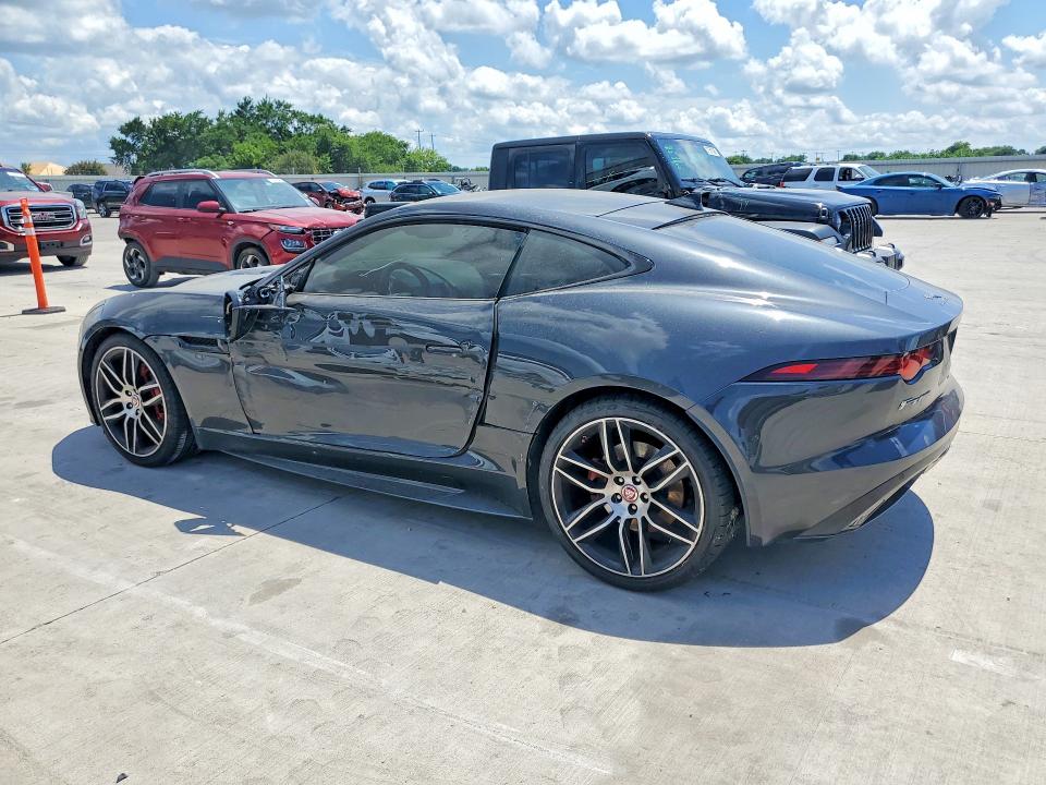 2020 Jaguar F-type VIN SAJDD1GX2LCK63917 COPART salvage auction — SIDE, TX - SALVAGE VEHICLE TITLE, sold $14,800 on 2026-07-06 (photo 2)