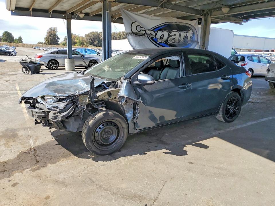 2016 Toyota Corolla VIN 5YFBURHE7GP440878 COPART salvage auction — FRONT END, CA - SALVAGE CERTIFICATE, sold $1,200 on 2026-07-14 (photo 1)