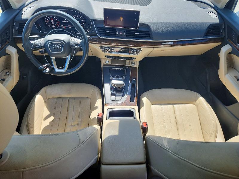 2018 Audi Q5 VIN WA1BNAFY4J2153624 COPART salvage auction — FRONT END, CA - SALVAGE CERTIFICATE, sold $7,600 on 2026-07-24 (photo 8)