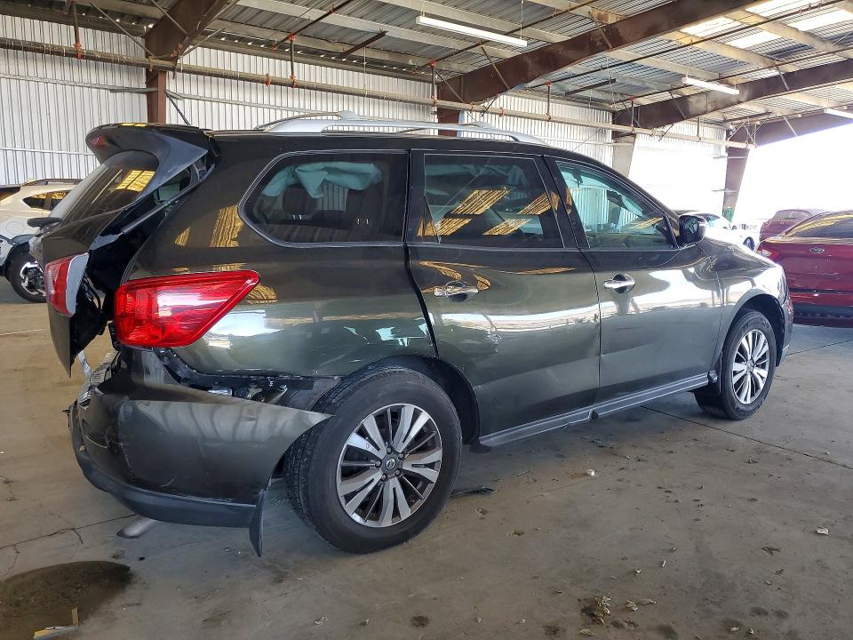 2017 Nissan Pathfinder VIN 5N1DR2MN3HC635647 COPART salvage auction — REAR END, Ca - Salvage Certificate, sold $1,250 on 2026-07-09 (photo 3)