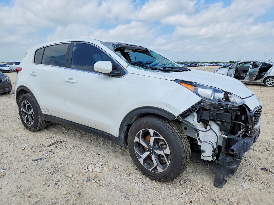 2021 Kia Sportage VIN KNDPM3AC4M7927559 COPART salvage auction — FRONT END, Tx - Certificate Of Title, sold $450 on 2026-07-28 (photo 4)