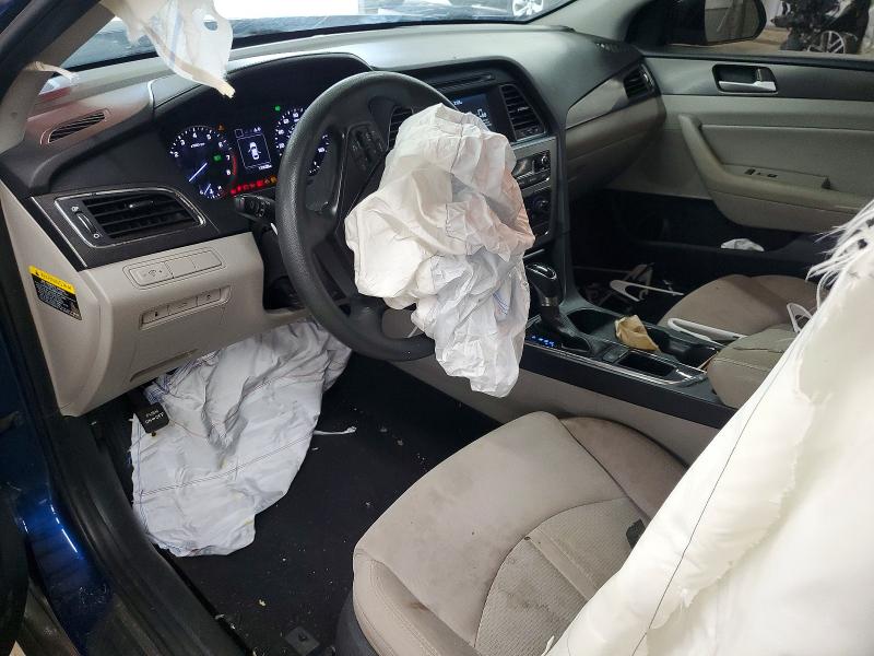 2017 Hyundai Sonata VIN 5NPE34AF2HH556039 COPART salvage auction — FRONT END, Nc - Salvage Certificate Of Title, sold $175 on 2026-07-29 (photo 8)