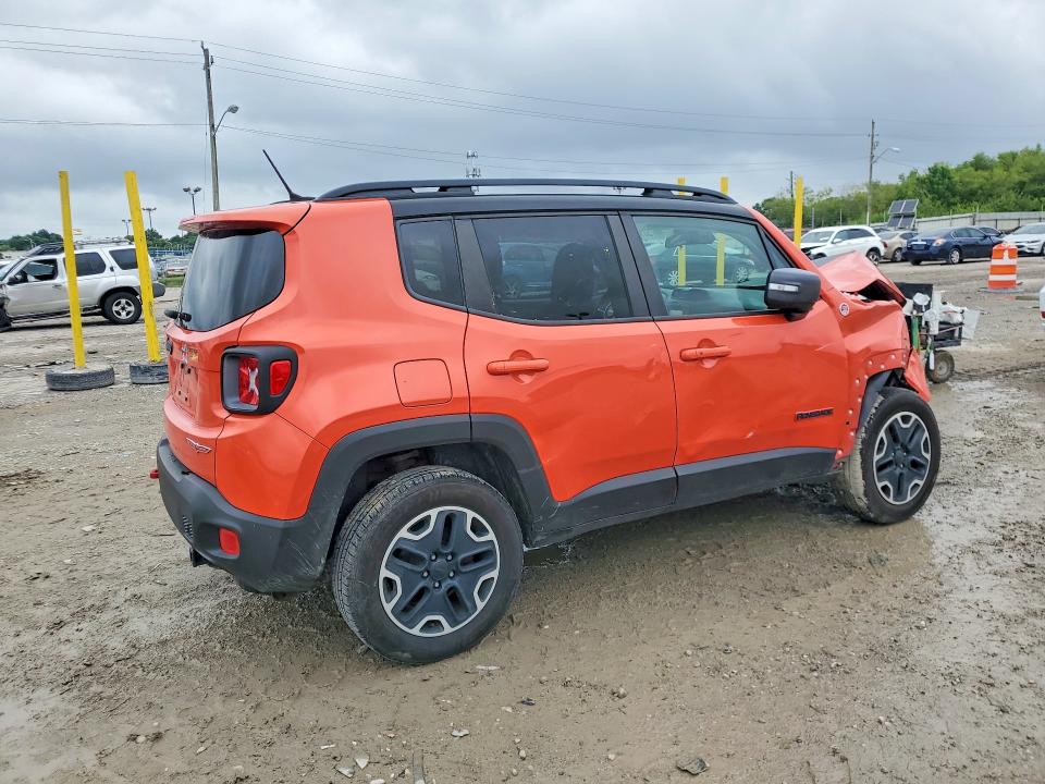 2016 Jeep VIN ZACCJBCT8GPD48385 COPART salvage auction — FRONT END, In - Cert Of Title-Salvage Title, sold $700 on 2026-08-14 (photo 3)