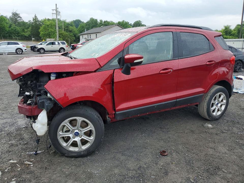 2019 Ford Ecosport VIN MAJ6S3GL5KC305782 COPART salvage auction — FRONT END, Pa - Certificate Of Salvage, sold $725 on 2026-07-27 (photo 1)