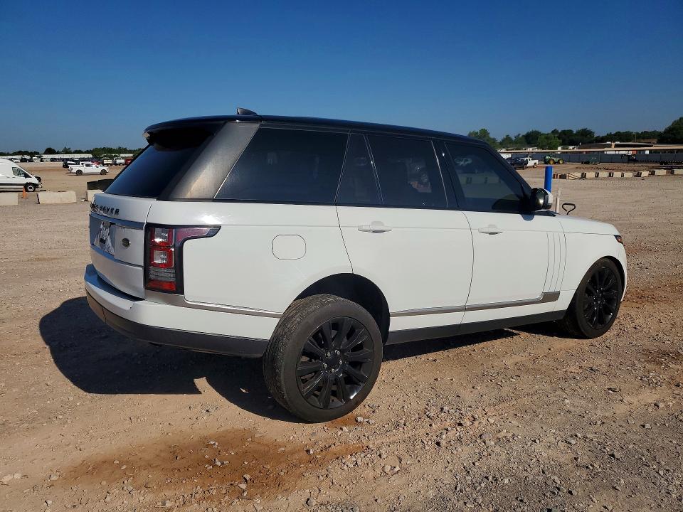 2017 Land rover RANGE ROVER VIN SALGS2FEXHA336521 COPART salvage auction — MINOR DENT/SCRATCHES, Ok - Dealer Only Clean Title (P), sold $8,900 on 2026-07-28 (photo 3)