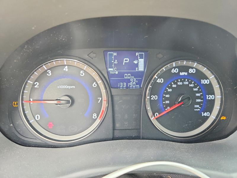 2017 Hyundai Accent VIN KMHCT5AE0HU341491 COPART salvage auction — REAR END, Va - Cert Of Title - Salvage, sold $800 on 2026-07-28 (photo 9)