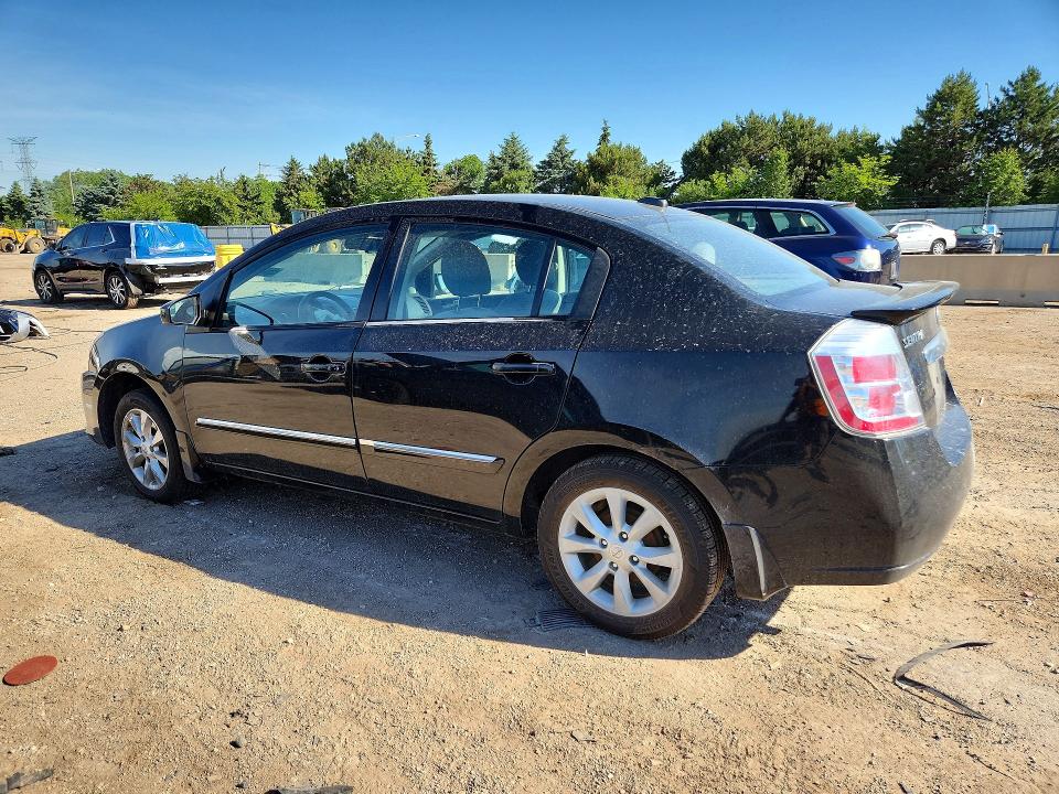 2011 Nissan Sentra VIN 3N1AB6AP0BL725233 COPART salvage auction — FRONT END, Il - Salvage Certificate, sold $300 on 2026-07-02 (photo 2)