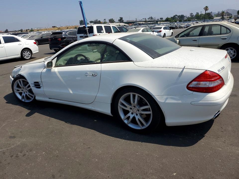 2008 Mercedes-benz Sl-class VIN WDBSK71F08F140068 COPART salvage auction — FRONT END, CA - SALVAGE CERTIFICATE, sold $3,050 on 2026-07-29 (photo 2)