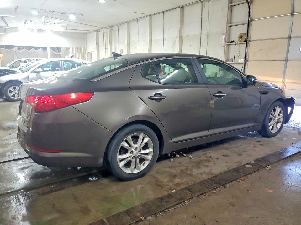 2013 Kia Optima VIN 5XXGM4A74DG093468 COPART salvage auction — FRONT END, Tn - Salvage Certificate, sold $175 on 2026-07-21 (photo 3)