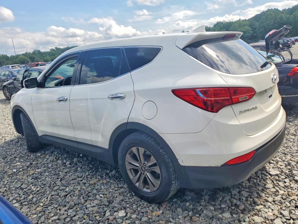 2016 Hyundai Santa fe VIN 5XYZTDLB0GG328932 COPART salvage auction — MINOR DENT/SCRATCHES, MA - CERTIFICATE OF TITLE (P), sold $3,300 on 2026-07-29 (photo 2)