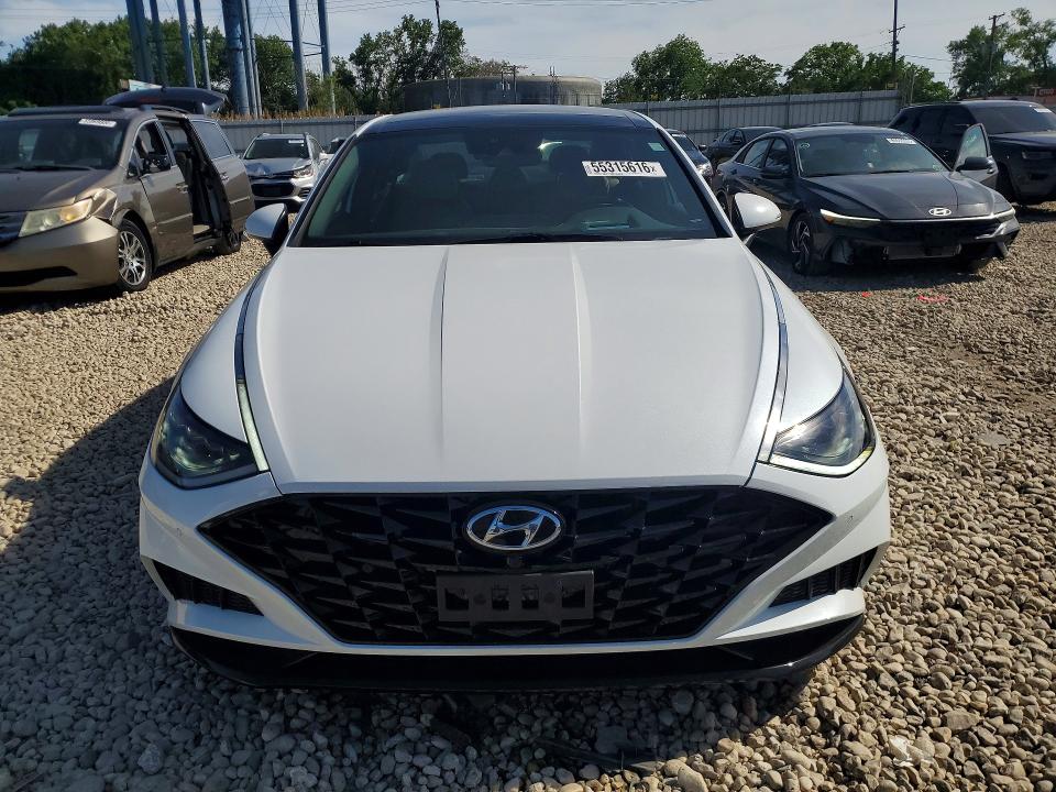 2021 Hyundai Sonata VIN 5NPEH4J28MH095826 COPART salvage auction — REAR END, Il - Salvage Certificate, sold $9,500 on 2026-07-08 (photo 5)