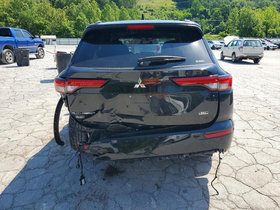 2024 Mitsubishi Outlander VIN JA4J4WA87RZ077662 COPART salvage auction — REAR END, Wv - Salvage Certificate, sold $14,100 on 2026-07-16 (photo 6)
