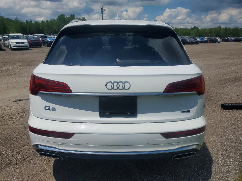 2021 Audi Q5 VIN WA1EAAFY1M2118083 COPART salvage auction — FRONT END, On - Permit Salvage, sold $12,300 on 2026-07-07 (photo 6)