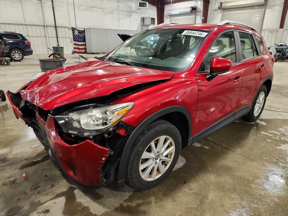 2014 Mazda Cx-5 VIN JM3KE4BE5E0378016 COPART salvage auction — FRONT END, Mn - Cert Of Title-Prior Salvage, sold $925 on 2026-07-27 (photo 1)